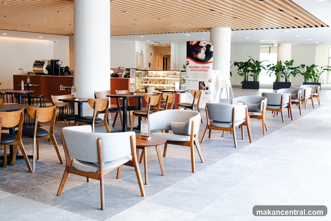 Interior Coffee Shop Space
