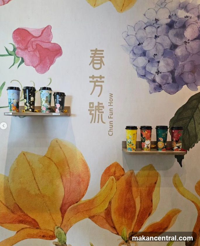 Spring Flower How interior wall display