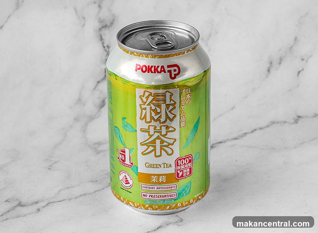 Pokka Green Tea Can