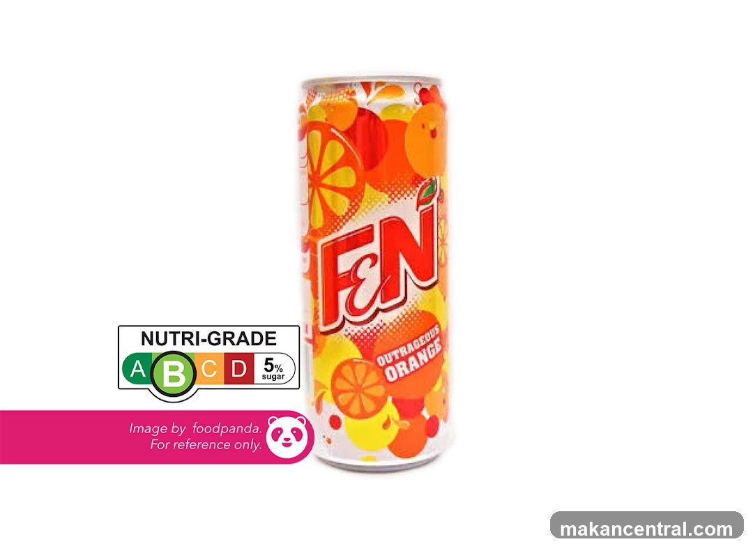 F&N Outrageous Orange Can