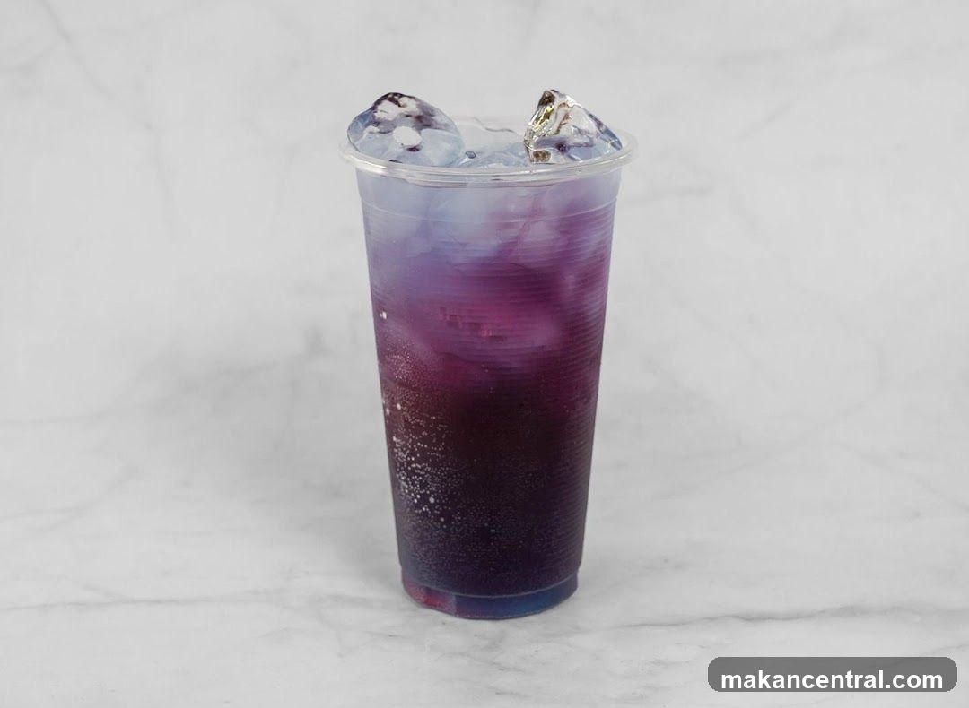 Purple Iced Drink