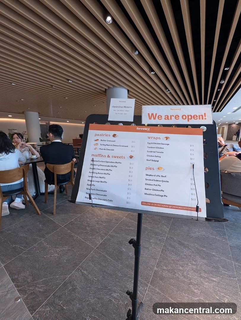 Interior of a café or restaurant