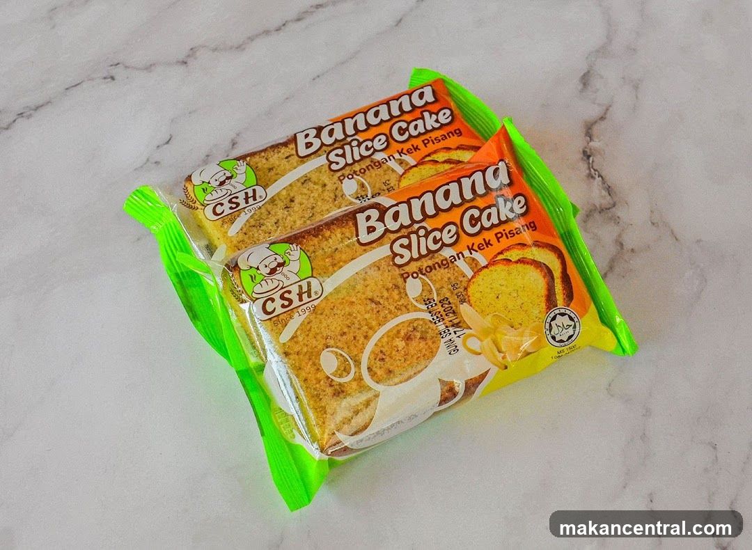 Banana Slice Cake Packaging
