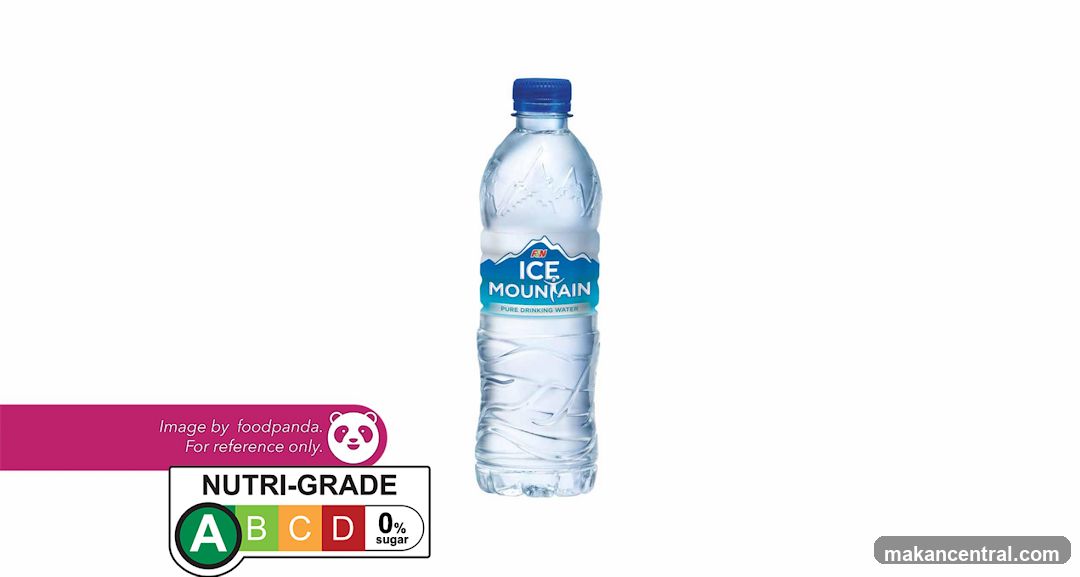 Ice Mountain Pure Drinking Water Bottle