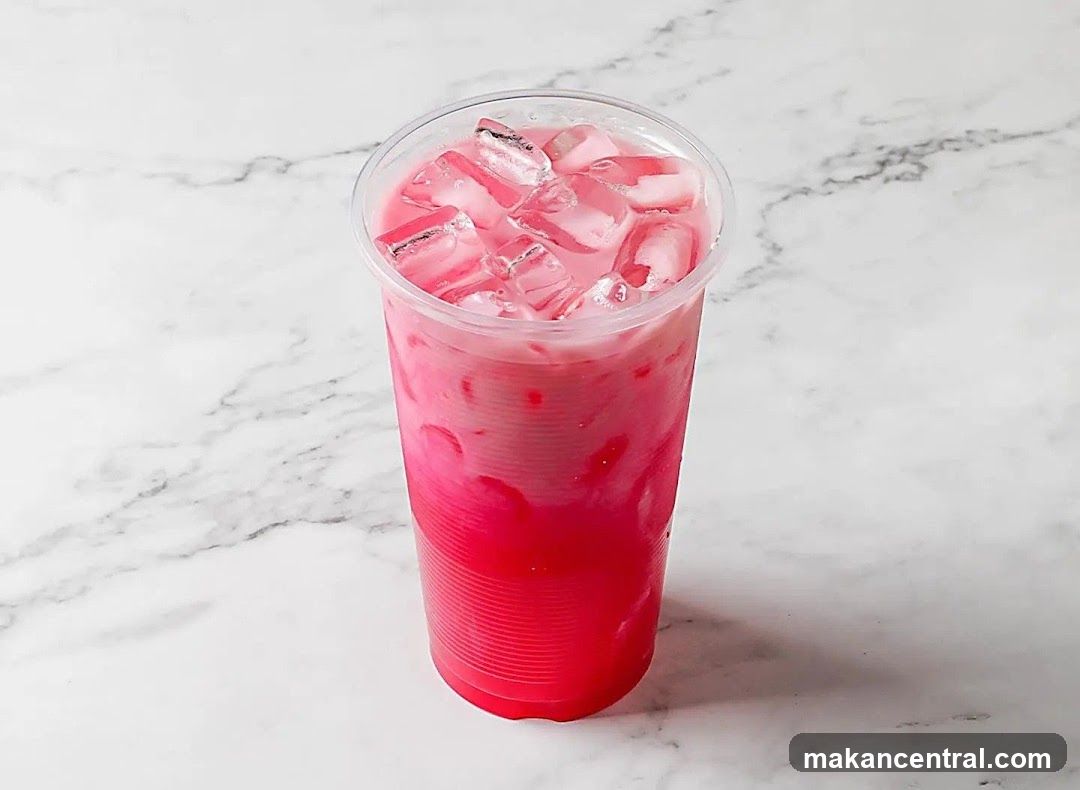 Pink Iced Drink