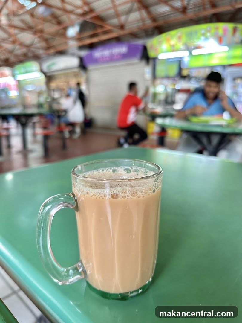 Tea in a hawker center