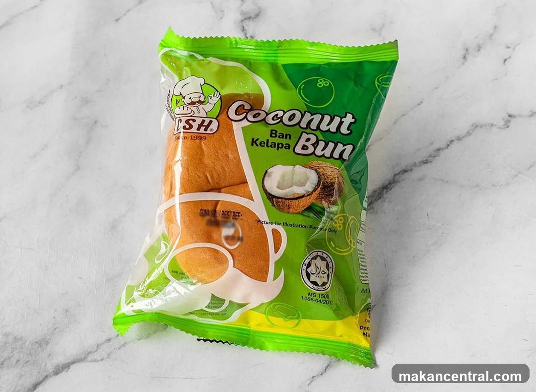 Coconut Ban Kelapa Bun Package
