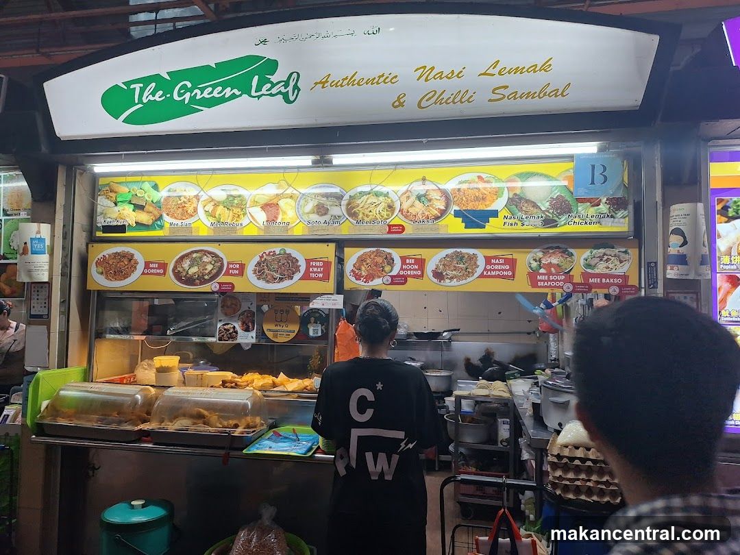 The Green Leaf Nasi Lemak & Chilli Sambal stall