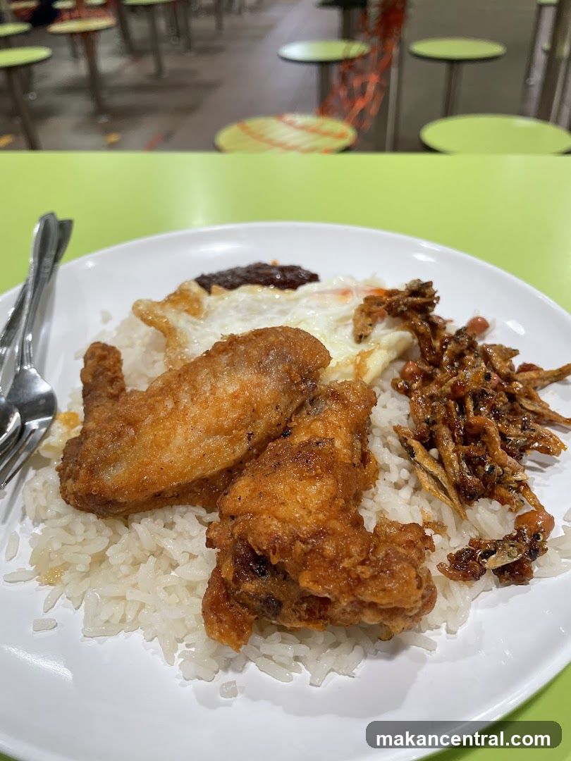 Food Plate at Dining Area