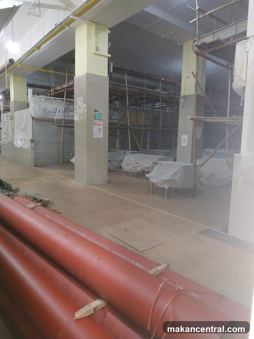 Interior under renovation