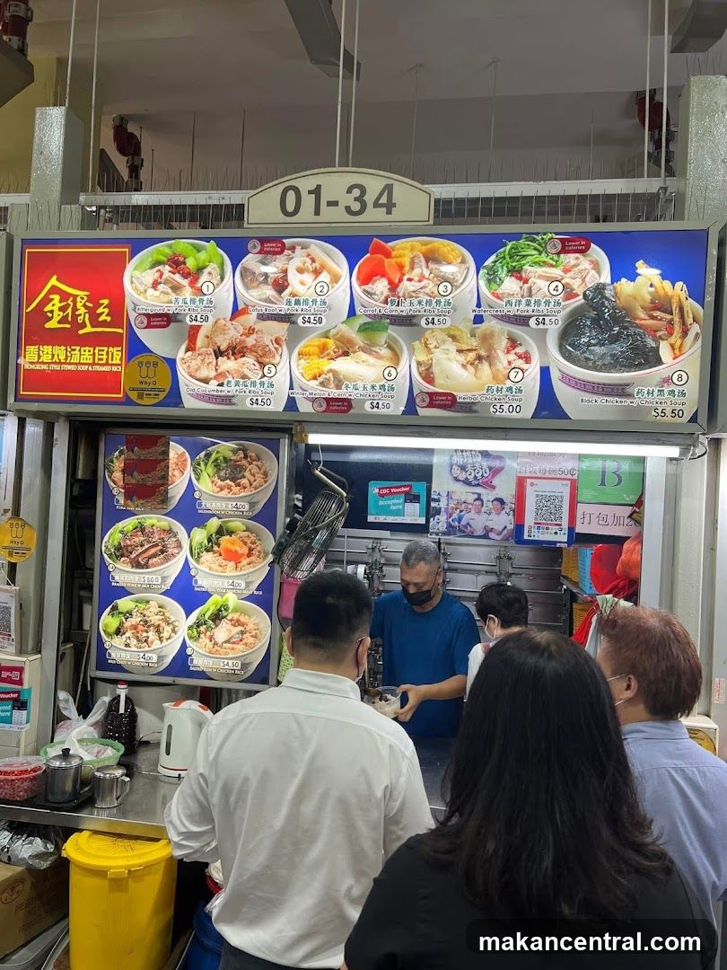 Hong Kong Style Stewed Soup & Steamed Rice