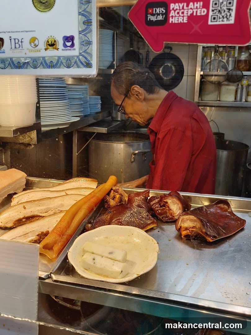Food stall interior