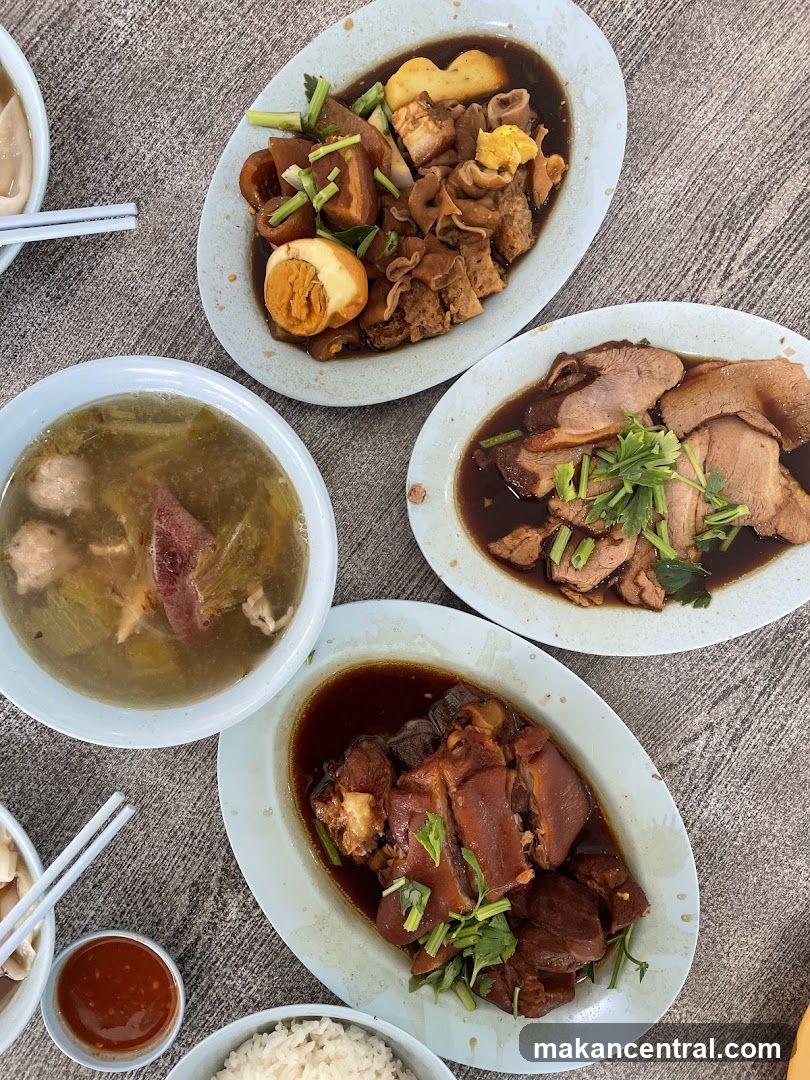 Food Spread on Table