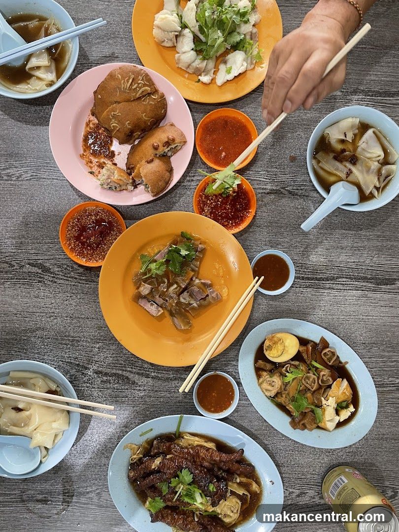 Table of Food Items