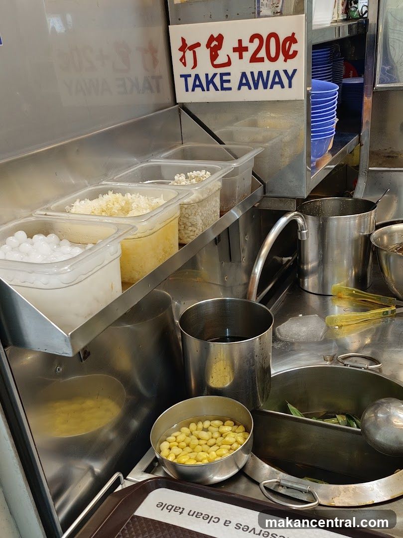 Food stall interior