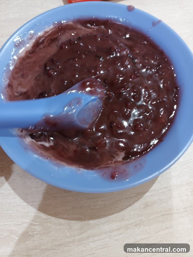 Bowl of Red Bean Dessert