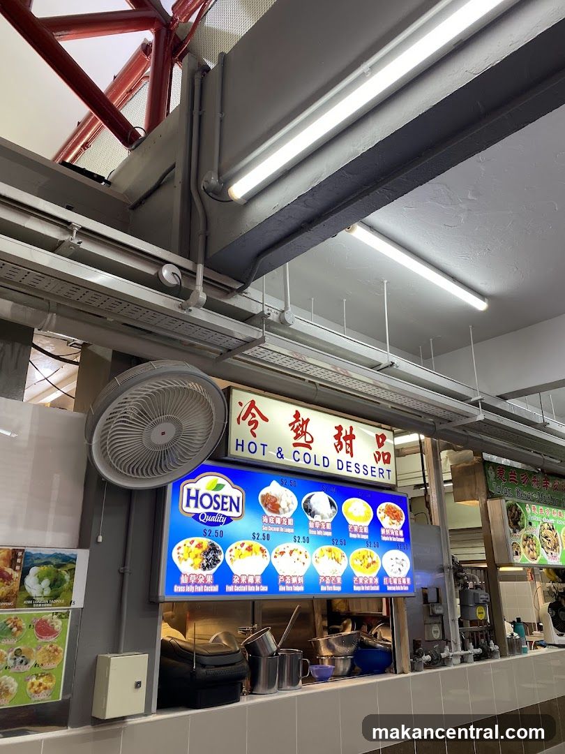 Hot & Cold Dessert Stall Interior