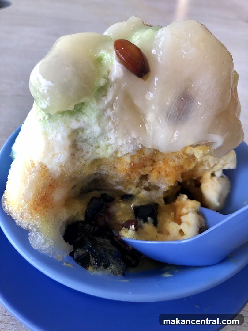 Ice cream dessert