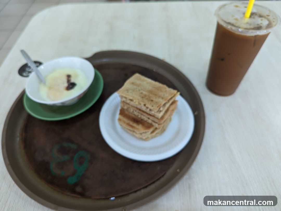 Food and Drink on Tray