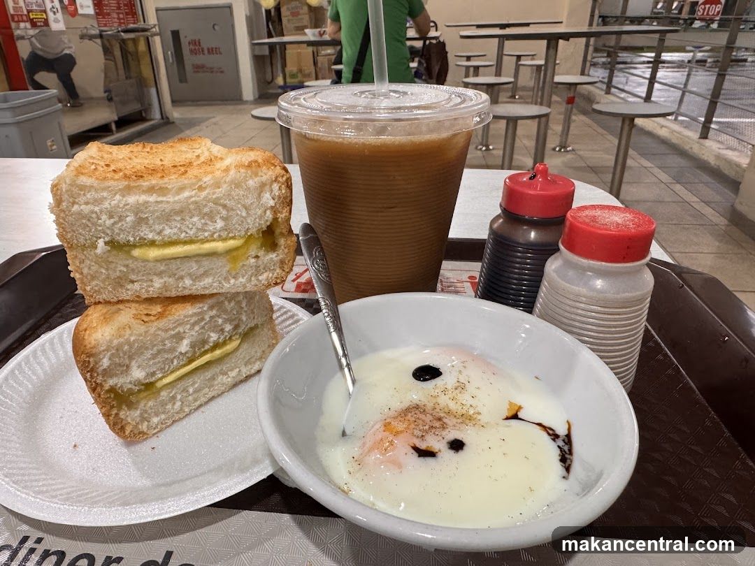Food and Beverage at a Café Counter