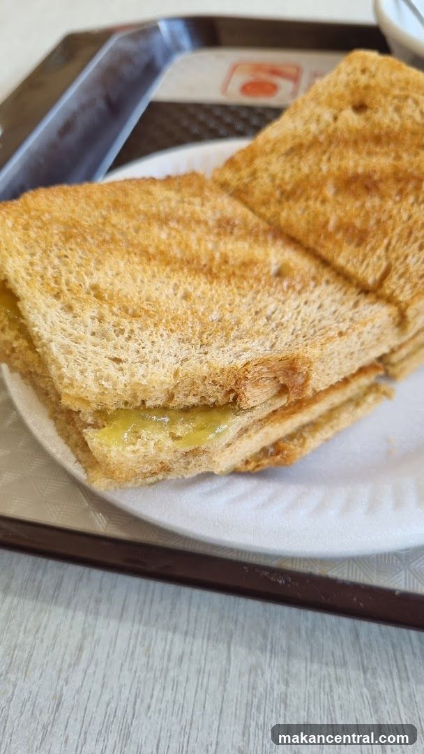 Toasted Sandwich on Plate