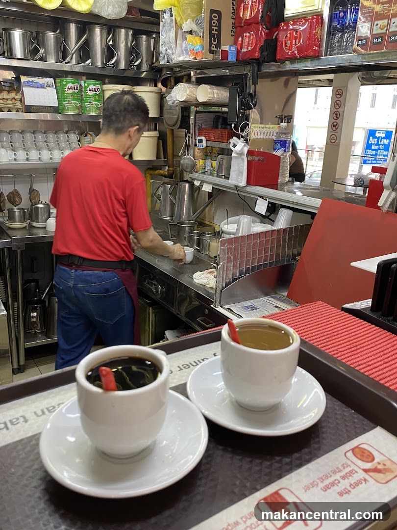 Café Interior Scene