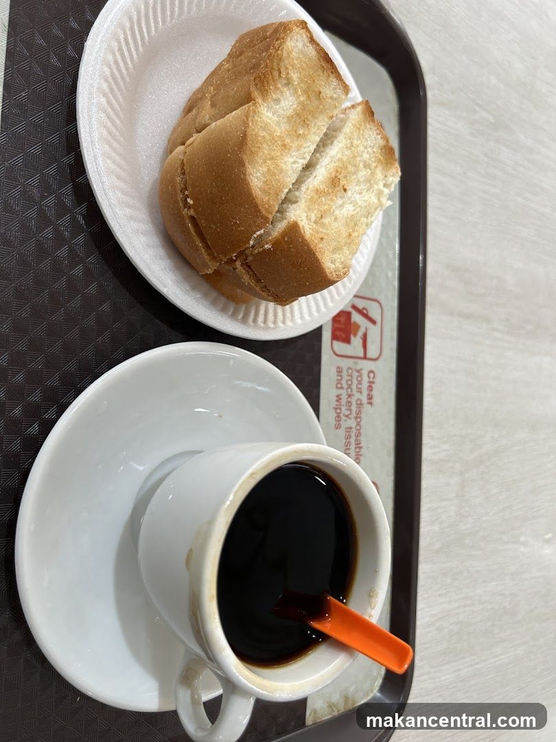 Food and Beverage on Tray
