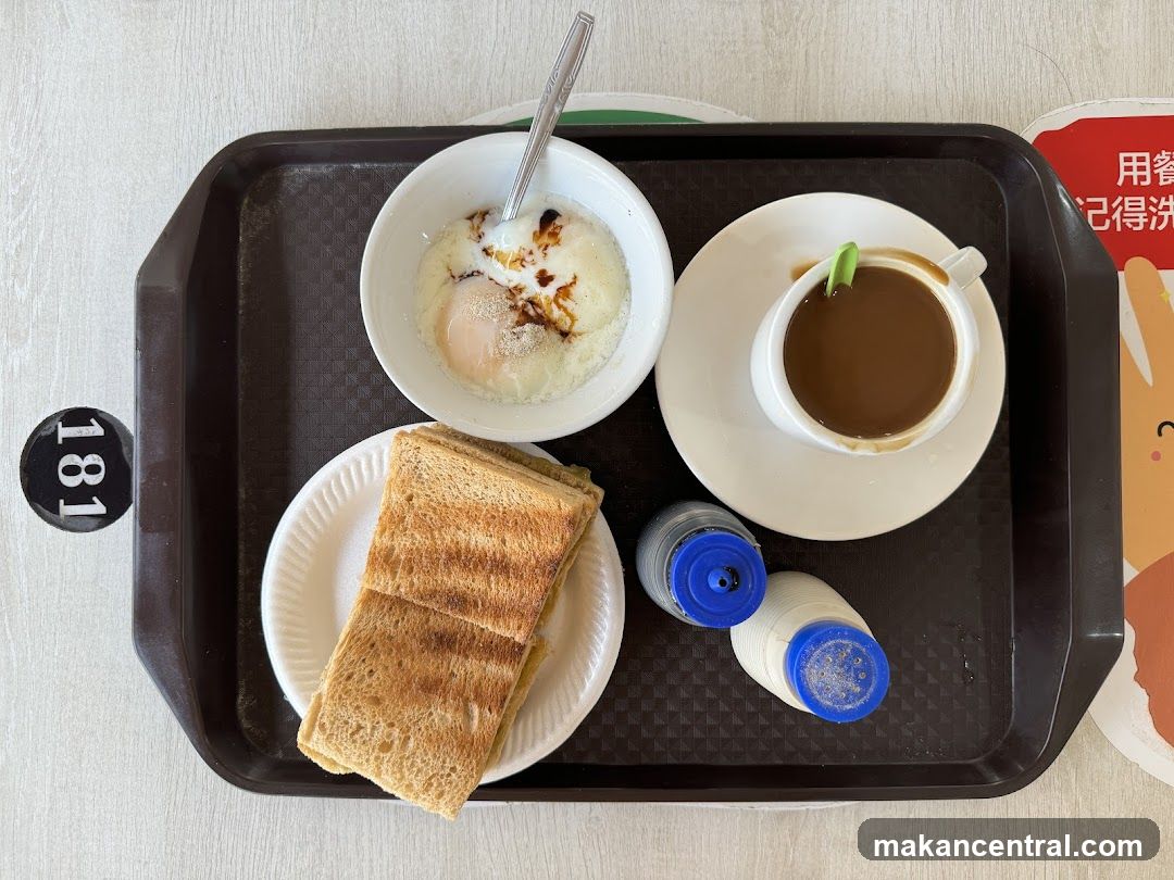 Food Tray at Café