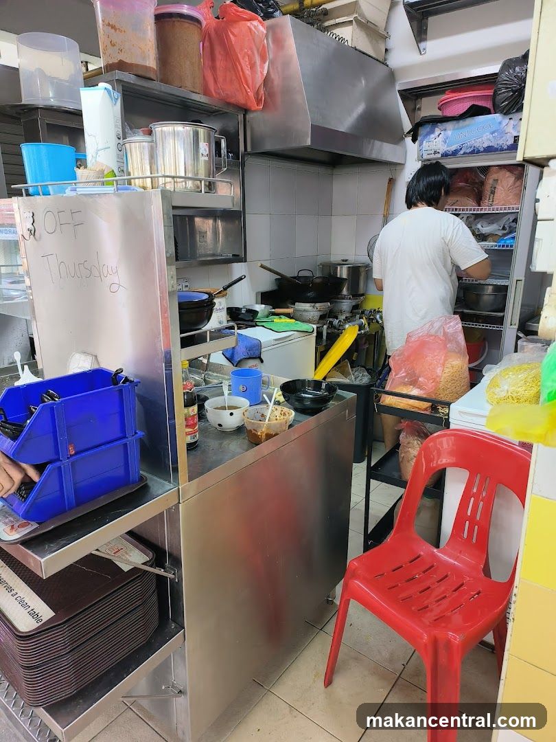 Kitchen Interior of Food Stall