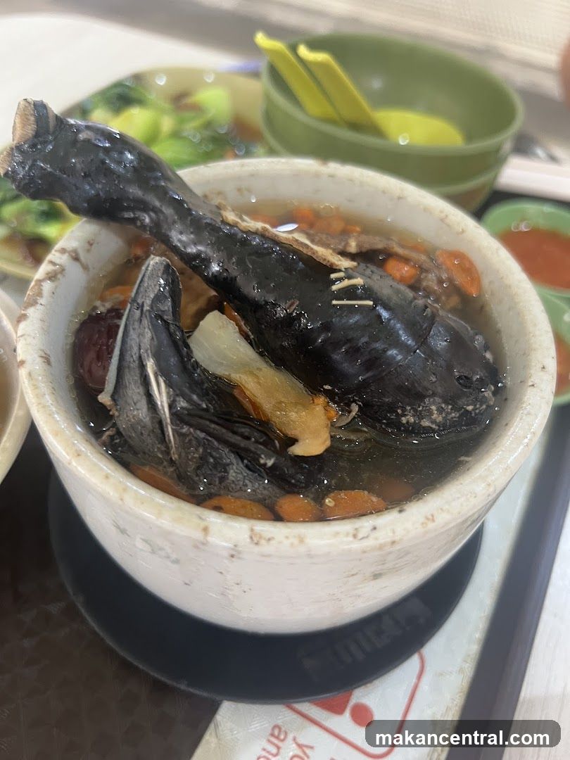 Food dish in ceramic bowl