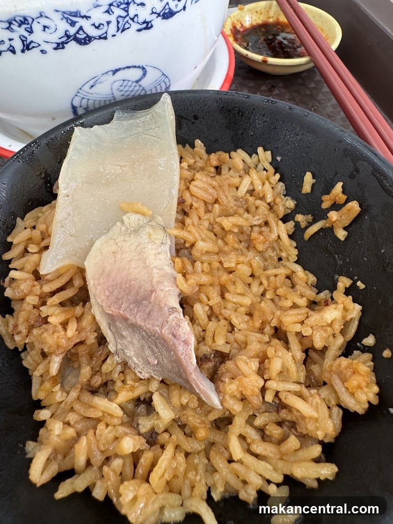 Rice dish with meat