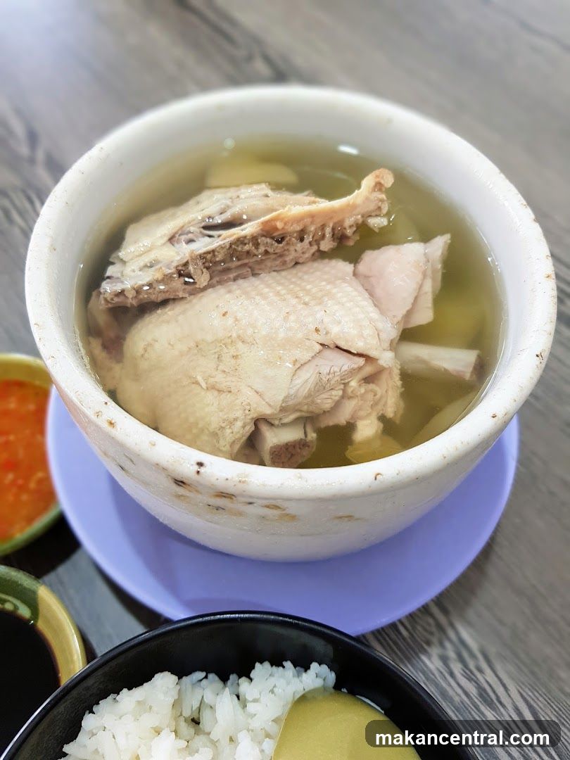 Chicken Soup and Rice Bowl