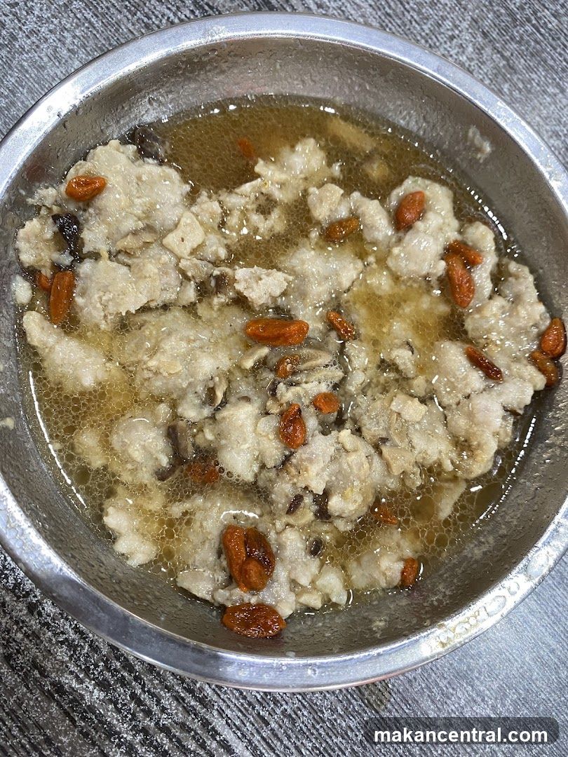 Food in a bowl