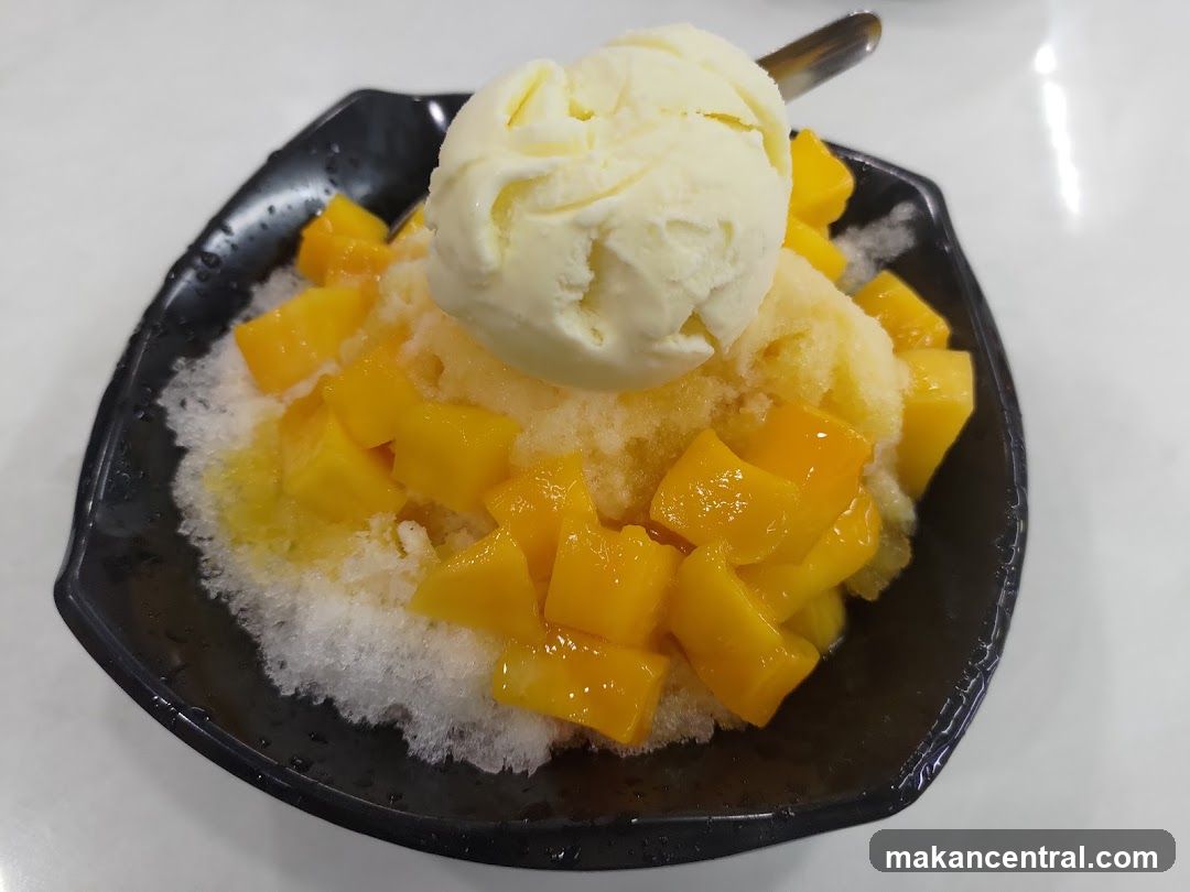 Mango Ice Cream Dessert