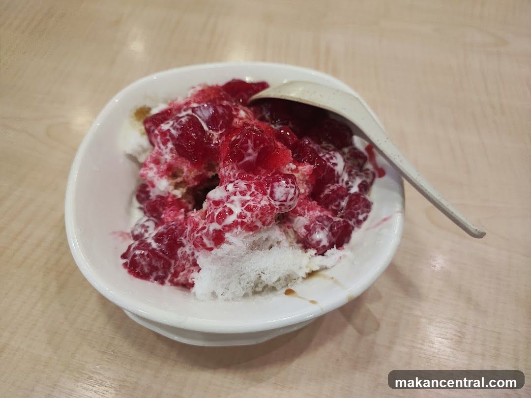 Raspberry Dessert in Bowl