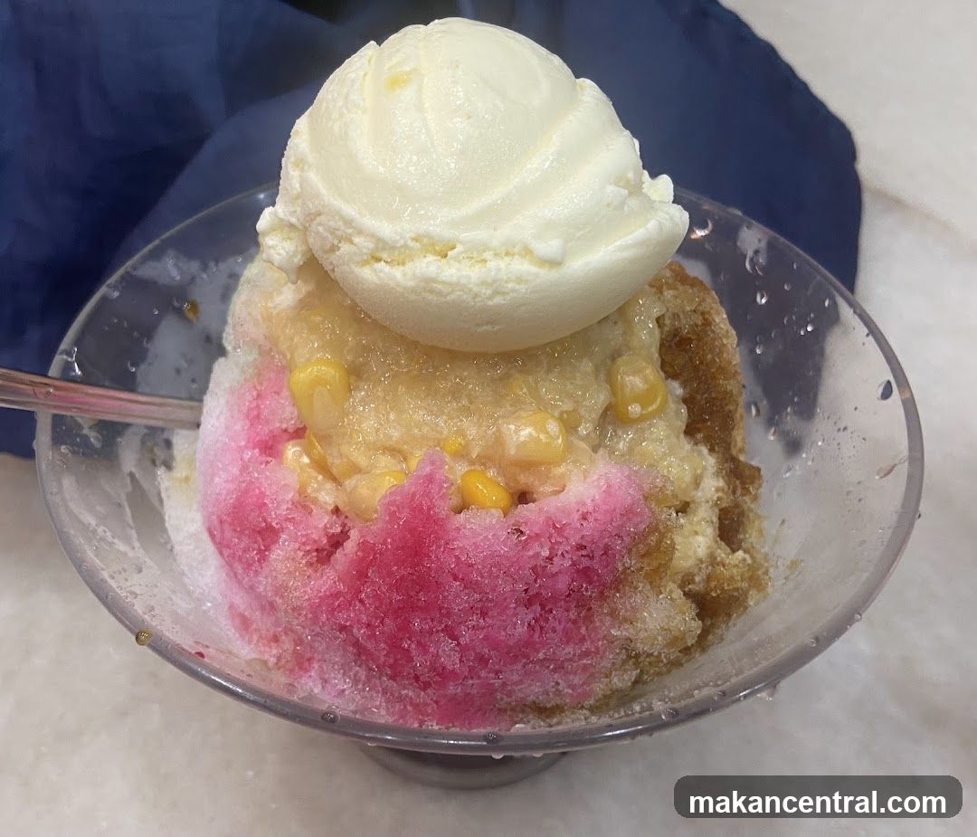 Ice cream dessert