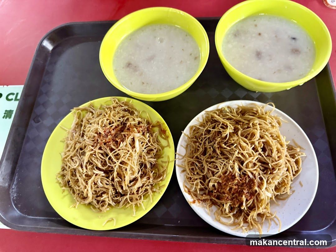 Food served on tray