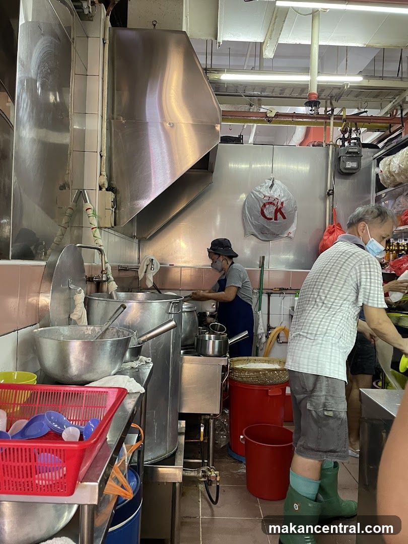 Kitchen Interior of Food Stall