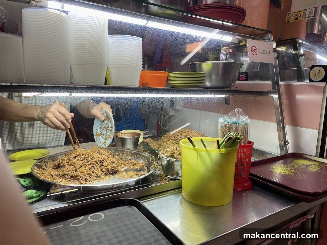 Food stall interior
