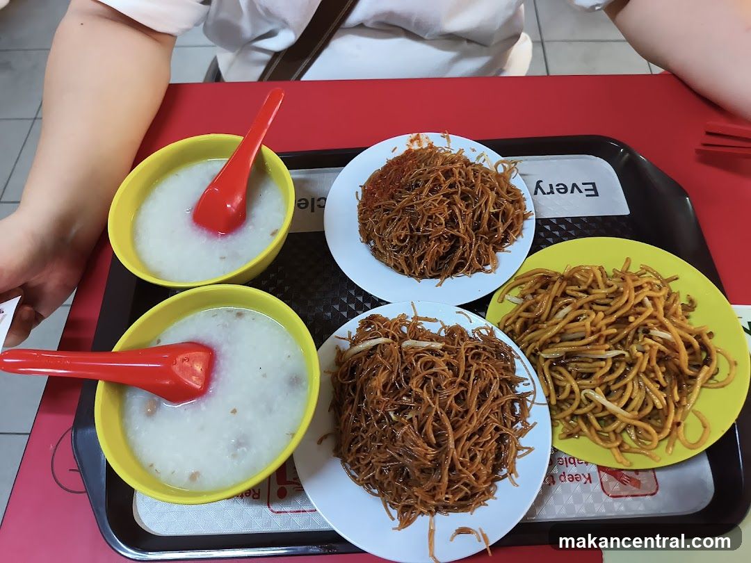 Food served at a dining table