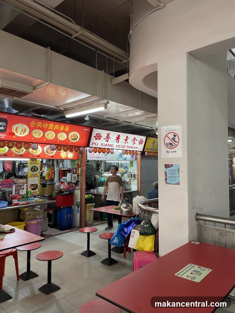 Food court interior