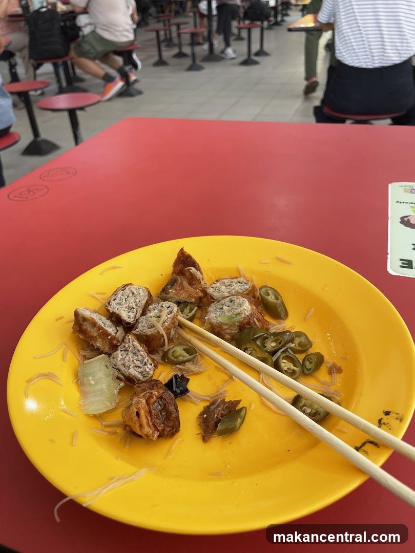 Food at a hawker center
