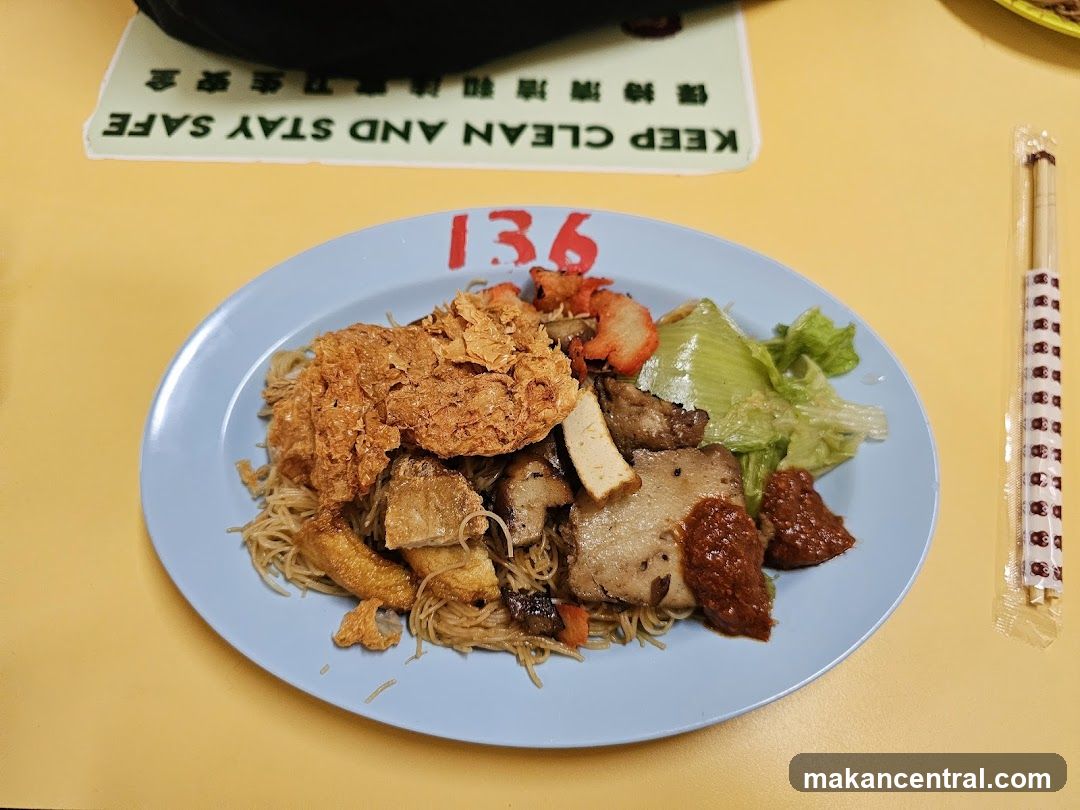 Food Plate at Counter