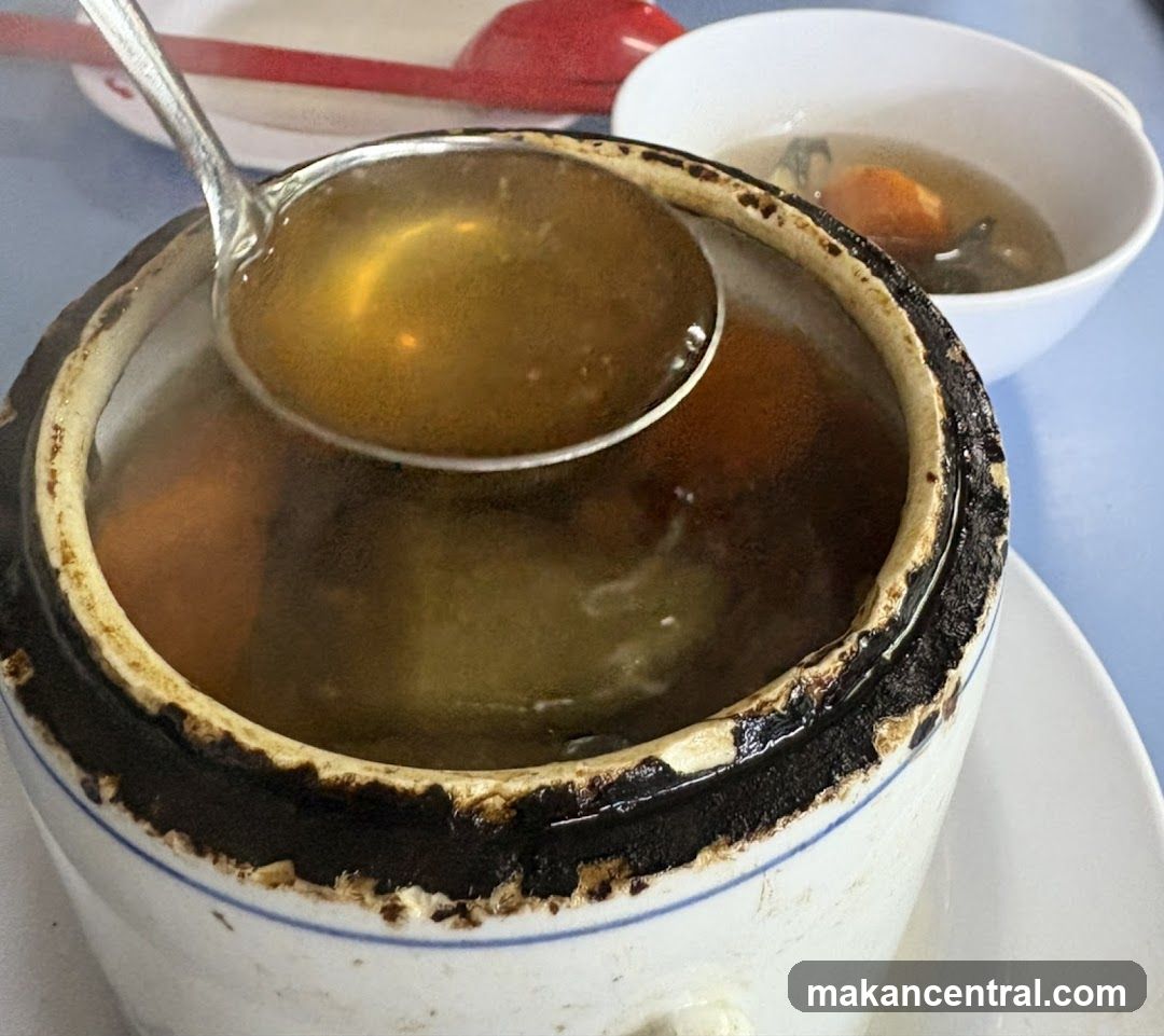 Food Item in Ceramic Pot