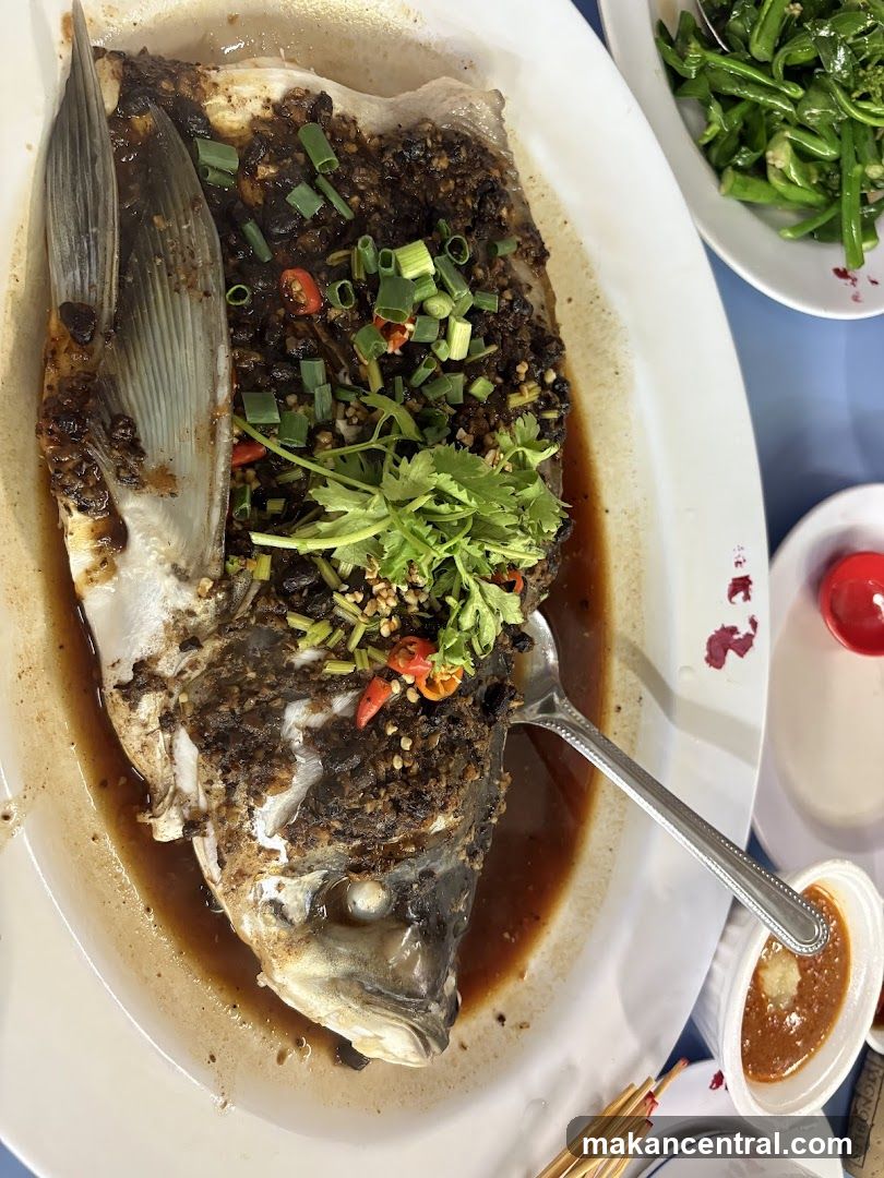 Steamed Fish Dish