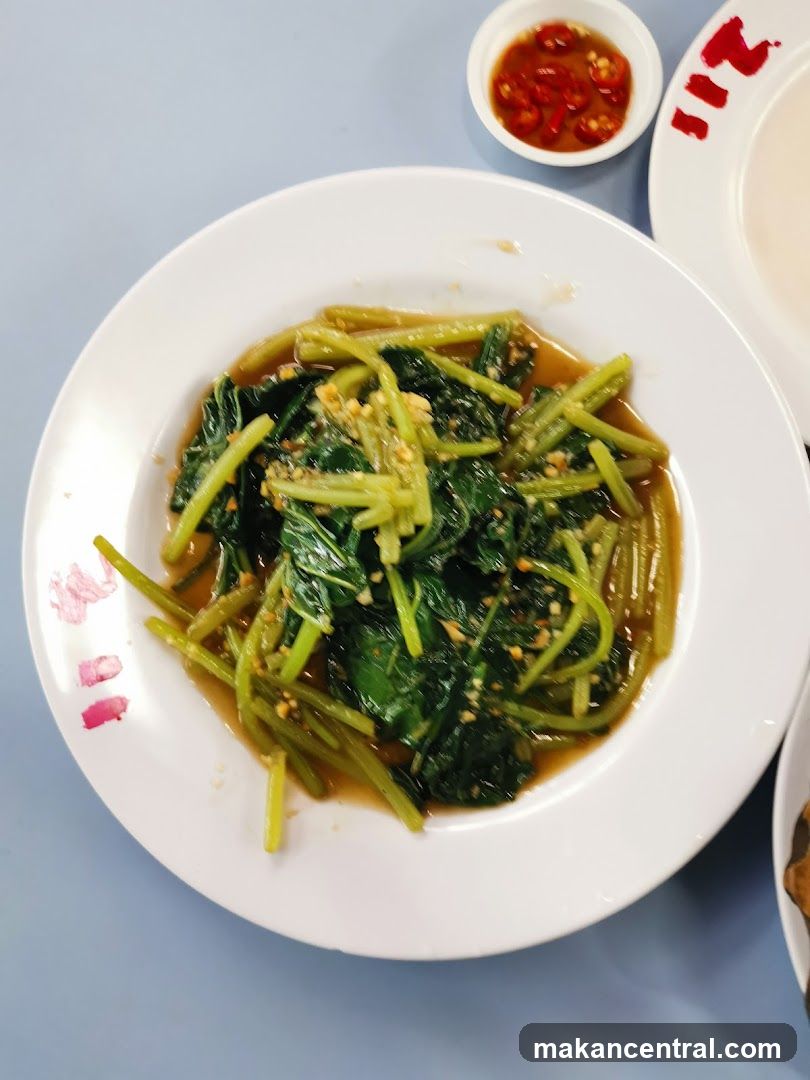 Dish on Plate