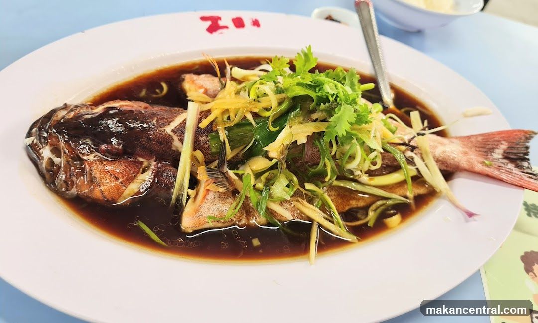 Dish served at a restaurant