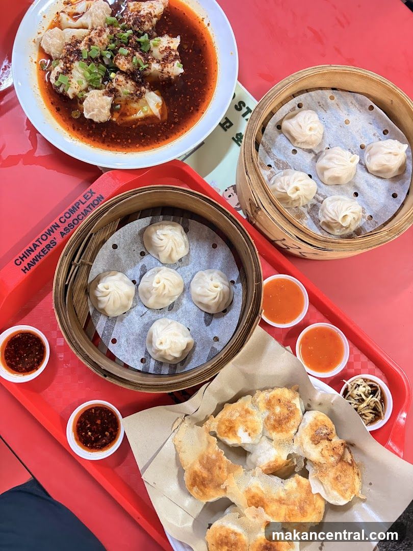 Food Display at Hawker Stall