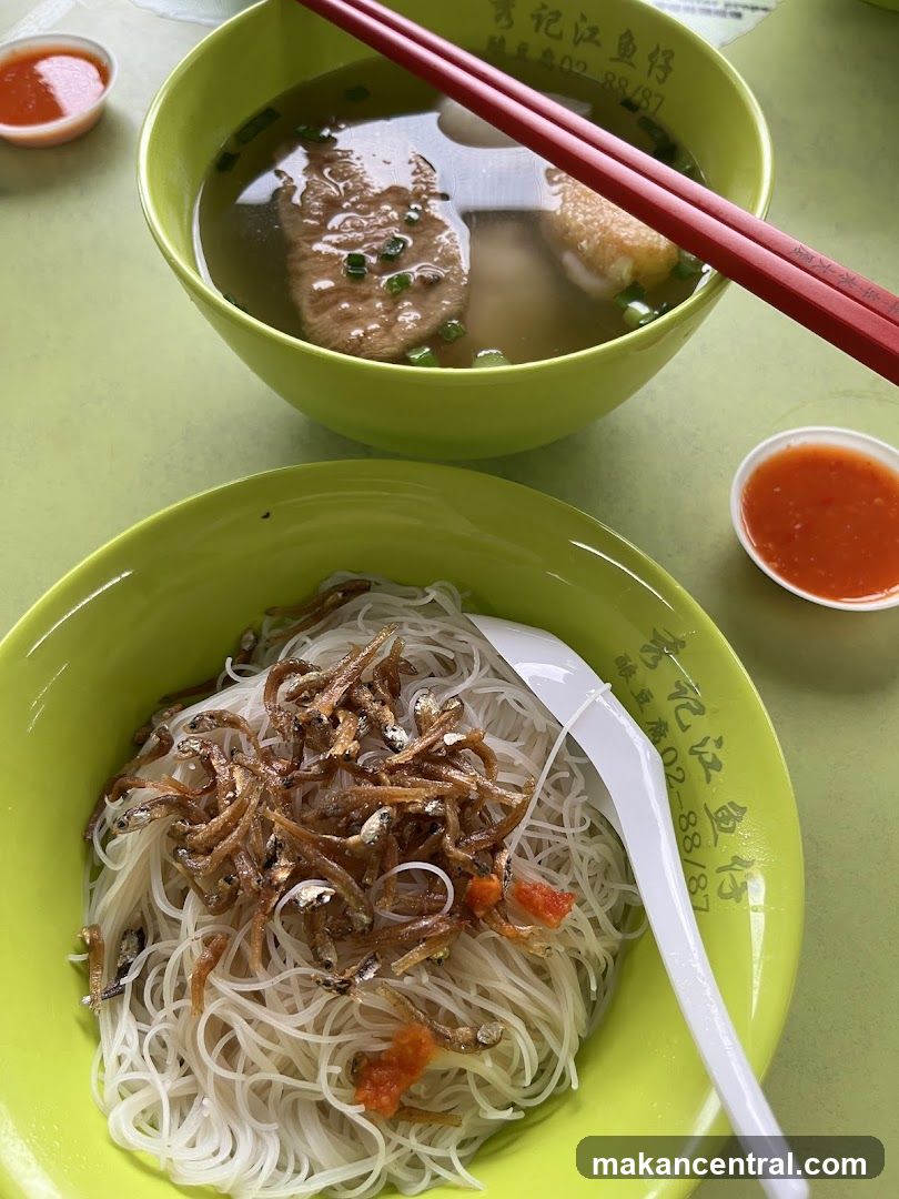 Food at a eatery