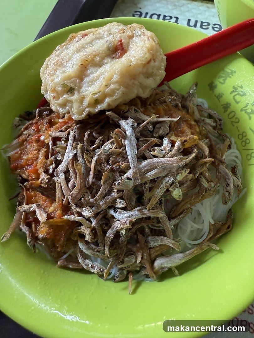 Food dish in green bowl
